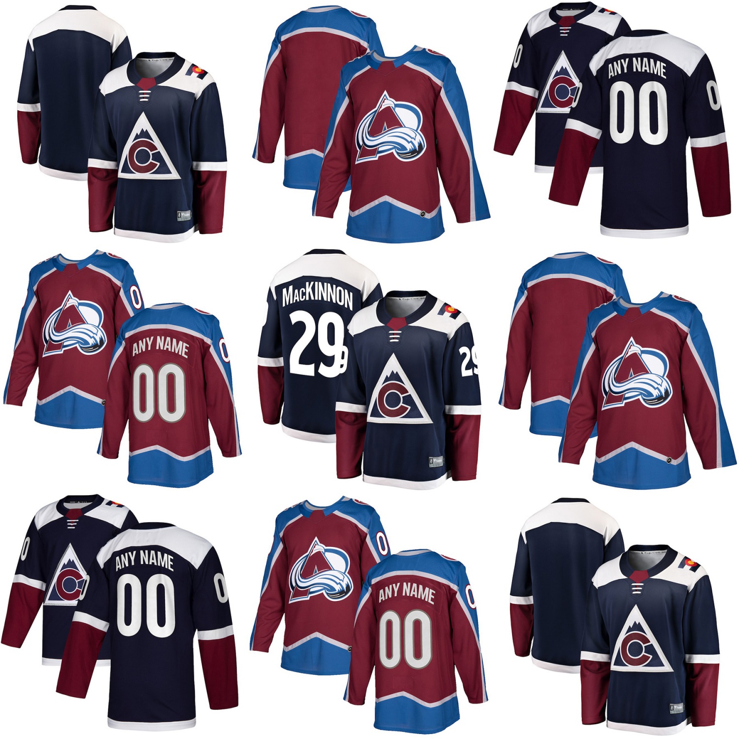 2018 Mens Womens Kids Youth Custom Any Name & No Colorado Avalanche 29 Nathan MacKinnon 4 Tyson Barrie Gabriel Landeskog Hockey Jersey S-3XL, Youth dark s-xl
2018 Mens Womens Kids Youth Custom Any Name & No Colorado Avalanche 29 Nathan MacKinnon 4 Tyson Barrie Gabriel Landeskog Hockey Jersey S-3XL, Youth dark s-xl