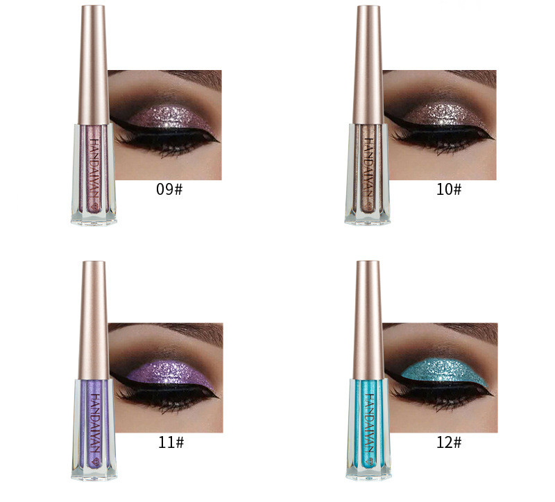 HANDAIYAN 12 color Diamond liquid eyeshadow soft riotous eye shadow new visual makeup flashing light deep stereoscopic variable dropshippi, Multi
HANDAIYAN 12 color Diamond liquid eyeshadow soft riotous eye shadow new visual makeup flashing light deep stereoscopic variable dropshippi, Multi