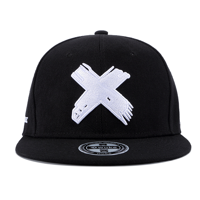 EAGLEBORN Black snapback polyester cap Hip Hop baseball cap Embroidery mens Casquette Snap Back Fashion Baseball Cap Gorras D18110601