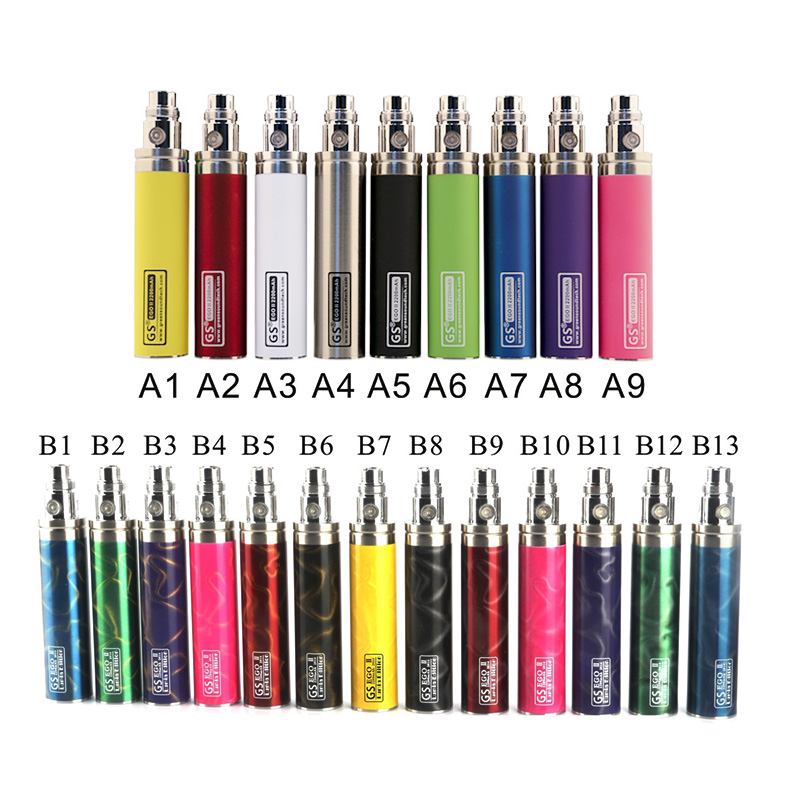 20PCS Ego 2200mah Battery E Cig Huge Capacity GS Ego II 2200 mah Batteries Ecig KGO ONE WEEK 510 Thread Battery New Vision Vaporizers DHL
20PCS Ego 2200mah Battery E Cig Huge Capacity GS Ego II 2200 mah Batteries Ecig KGO ONE WEEK 510 Thread Battery New Vision Vaporizers DHL