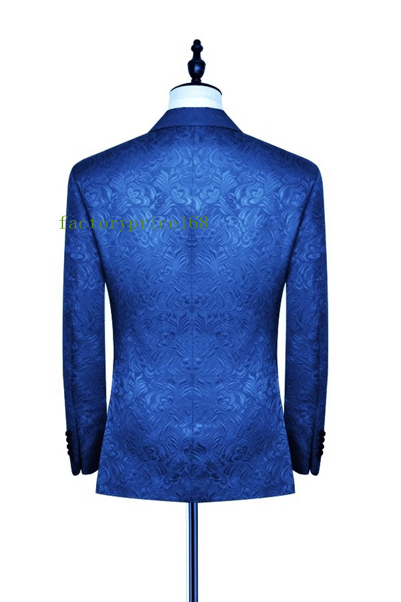 Classic Embossing Groomsmen Peak Lapel One Button (Jacket+Pants+Tie) Groom Tuxedos Groomsmen Best Man Suit Mens Wedding Suits Bridegroom, Same as image
Classic Embossing Groomsmen Peak Lapel One Button (Jacket+Pants+Tie) Groom Tuxedos Groomsmen Best Man Suit Mens Wedding Suits Bridegroom, Same as image