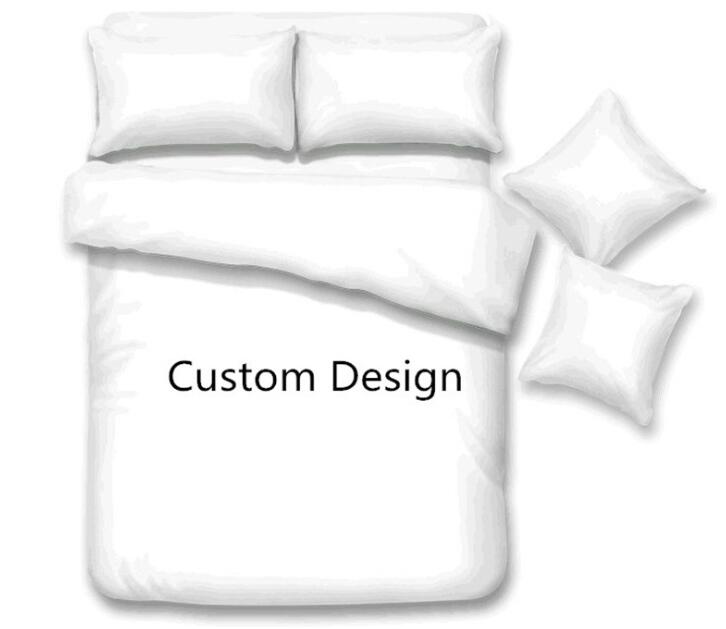 Customized Design Bedding Sets 3D Digital Printing Custom Bedding Set 3pcs Duvet Cover with Pillowcase Full Queen King Size
