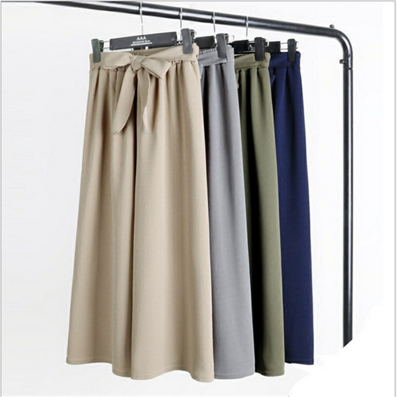 2017 High Waist Pants Women Stringy Selvedge Casual Wide Leg Pants Female Trousers, Black 
2017 High Waist Pants Women Stringy Selvedge Casual Wide Leg Pants Female Trousers, Black