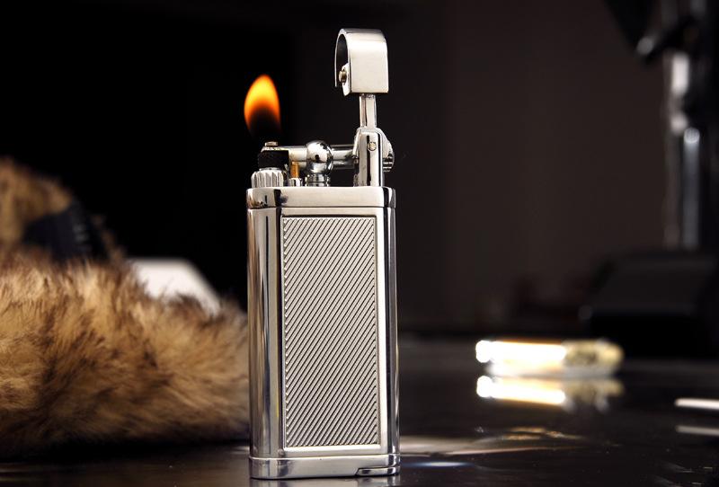 Arrival Hot Genuine Product Wholesale SPUNK Wind-proof Creative Pipe Lighter New Metal Torch With Gift Box W260202
