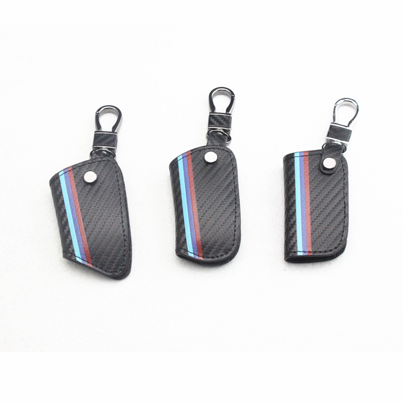 1pcs Carbon fiber leather Smart Remote Key Case Cover Holder Key Chain Cover Remote For BMW 1 3 5 6 7 Series X1 X3 X4 X5 X6, Black
1pcs Carbon fiber leather Smart Remote Key Case Cover Holder Key Chain Cover Remote For BMW 1 3 5 6 7 Series X1 X3 X4 X5 X6, Black