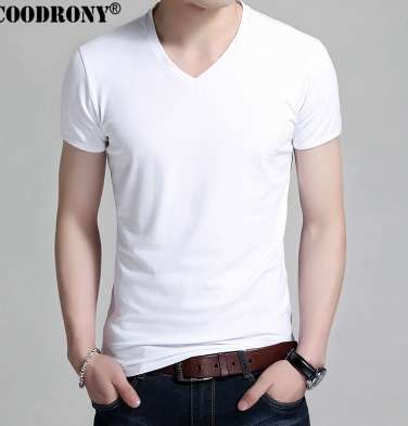 COODRONY T-Shirt Men Brand Clothing New Summer Short Sleeve T Shirt Men Casual All-match Cotton V-Neck Tee Undershirt S7602
COODRONY T-Shirt Men Brand Clothing New Summer Short Sleeve T Shirt Men Casual All-match Cotton V-Neck Tee Undershirt S7602