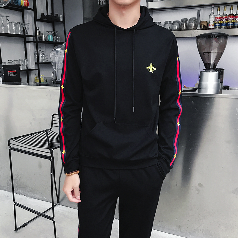 2019 Autumn Mens Track Suit 2 Piece Set Sweatshirt And Joggers Pants Sportsuits Cotton Pullover Hoodies Trouser plus size -5XL, 006
2019 Autumn Mens Track Suit 2 Piece Set Sweatshirt And Joggers Pants Sportsuits Cotton Pullover Hoodies Trouser plus size -5XL, 006