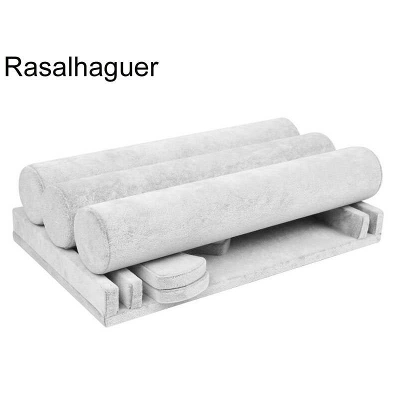 Selling Various Color Bracelet ThreeTier Tbar Jewelry Display Holder Jewellery Display Stand Rack Packgaing Bracelet Chain Wa