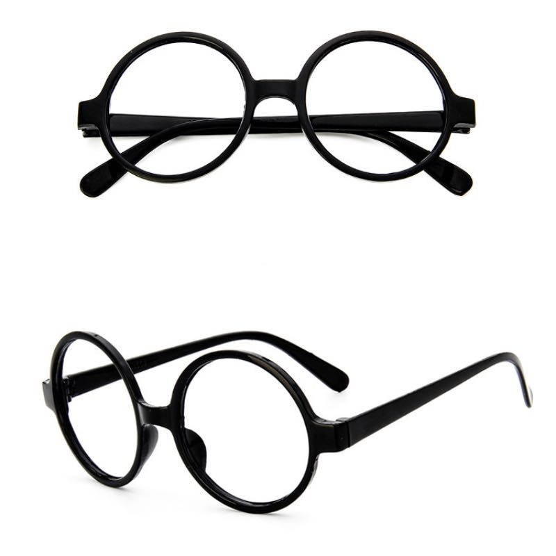 Fashion Glasses Frame Round Eyeglasses NO Lenses Unisex Design Arale Eyeglasses Plastic DHL Shipment