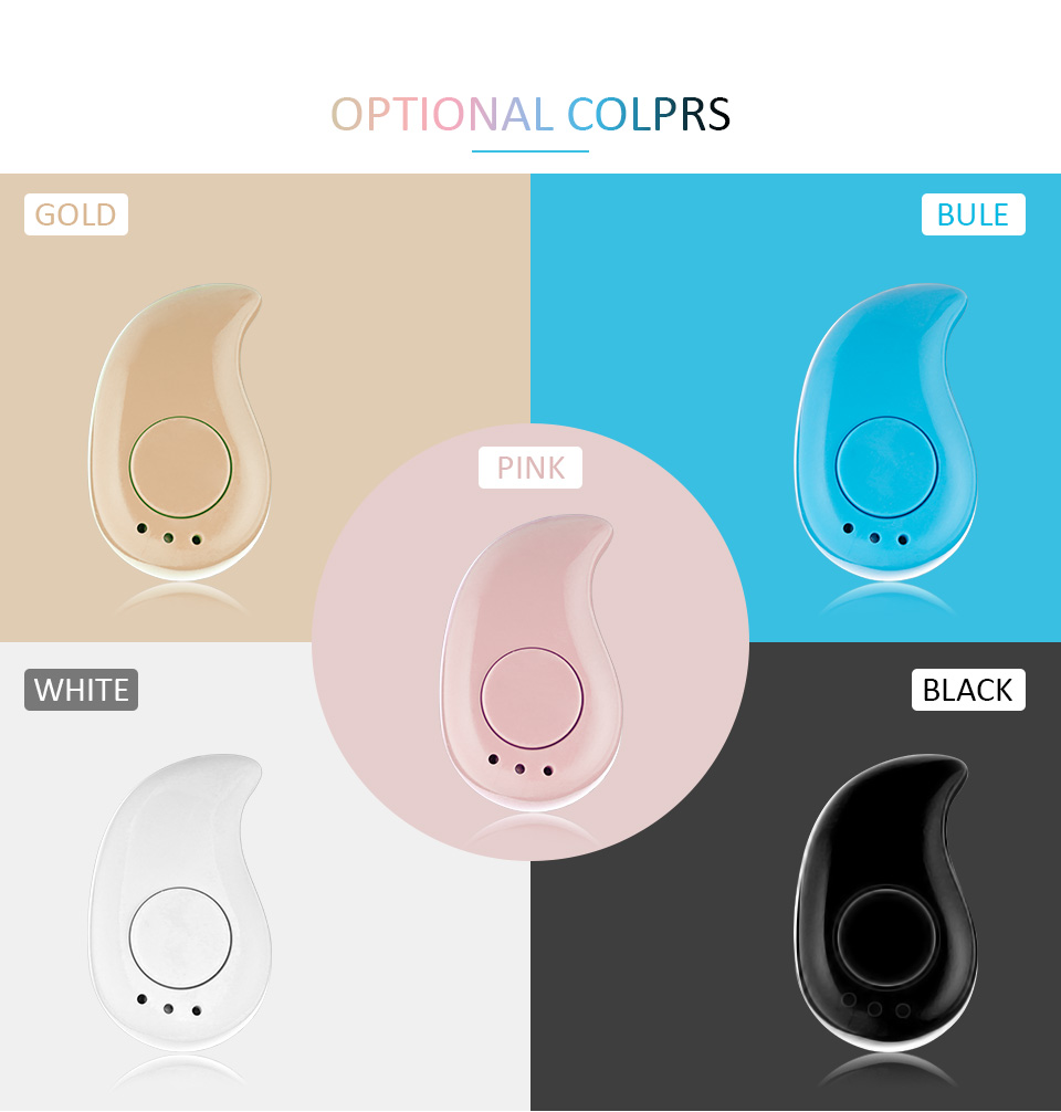Wireless Headphone In Ear Sport Small Bluetooth Earphone Earbuds With Mic Mini Invisible Bluetooth Headset for iPhone7129444