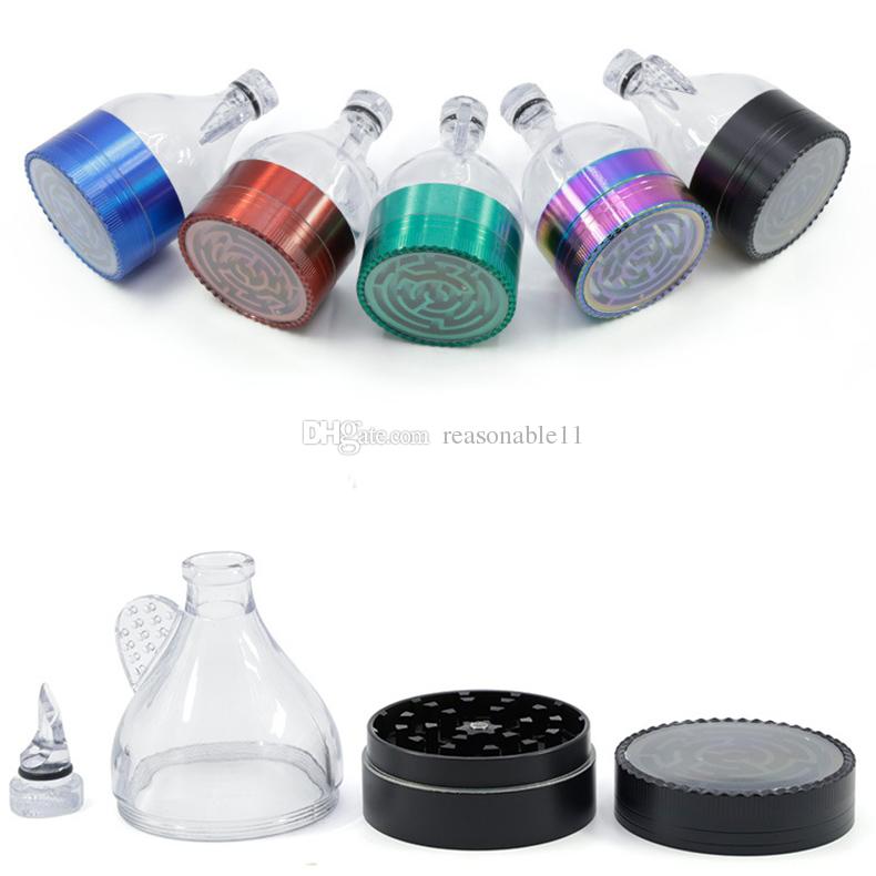 Metal Funnel Grinder 52mm 3 Layers Zinc Alloy Funnel Shape Maze Herbal Grinder Tobacco Herb Spice Crusher Multi Colors
Metal Funnel Grinder 52mm 3 Layers Zinc Alloy Funnel Shape Maze Herbal Grinder Tobacco Herb Spice Crusher Multi Colors