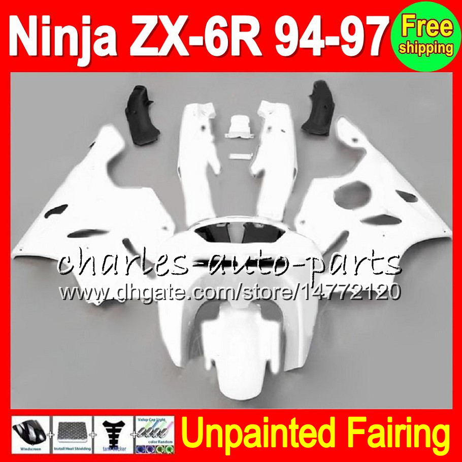 8Gifts Unpainted Full Fairing Kit For KAWASAKI ZX-6R 94-97 ZX6R ZX 6R 6 R 94 95 96 97 1994 1995 1996 1997 Fairings Bodywork Body kit, White
8Gifts Unpainted Full Fairing Kit For KAWASAKI ZX-6R 94-97 ZX6R ZX 6R 6 R 94 95 96 97 1994 1995 1996 1997 Fairings Bodywork Body kit, White