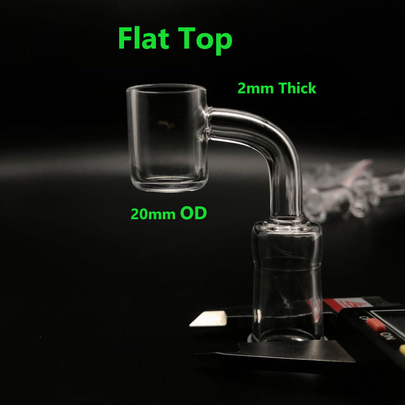 2mm Thick Flat Top XL Quartz Banger Nail With 20mm OD 10mm 14mm 18mm free glass Ball Carb Cap Quartz Banger Domeless Nail
2mm Thick Flat Top XL Quartz Banger Nail With 20mm OD 10mm 14mm 18mm free glass Ball Carb Cap Quartz Banger Domeless Nail