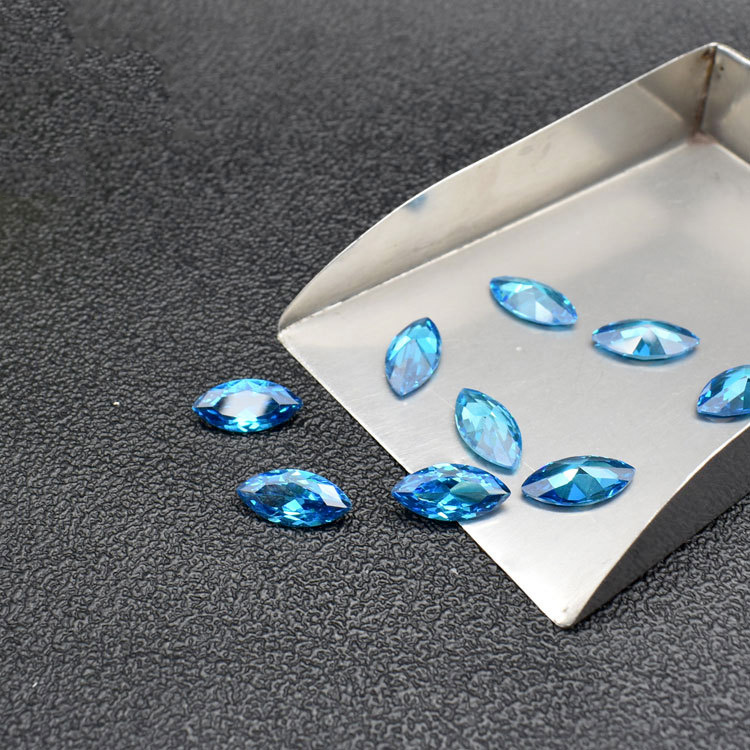 Blue Topaz CZ 1.5x3mm-8x16mm 10 Sizes Marquise Shape High Quality 3A Cubic Gems Loose Gemstone Wholesale For Jewelry Making 200pcs/lot
Blue Topaz CZ 1.5x3mm-8x16mm 10 Sizes Marquise Shape High Quality 3A Cubic Gems Loose Gemstone Wholesale For Jewelry Making 200pcs/lot