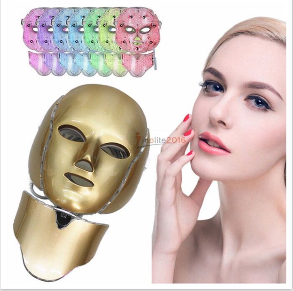 7 Colors Gloden LED Facial Mask For Skin Rejuvenation Ance Removal PDT Phototherapy Face And Neck Mask With Microcurrent
7 Colors Gloden LED Facial Mask For Skin Rejuvenation Ance Removal PDT Phototherapy Face And Neck Mask With Microcurrent