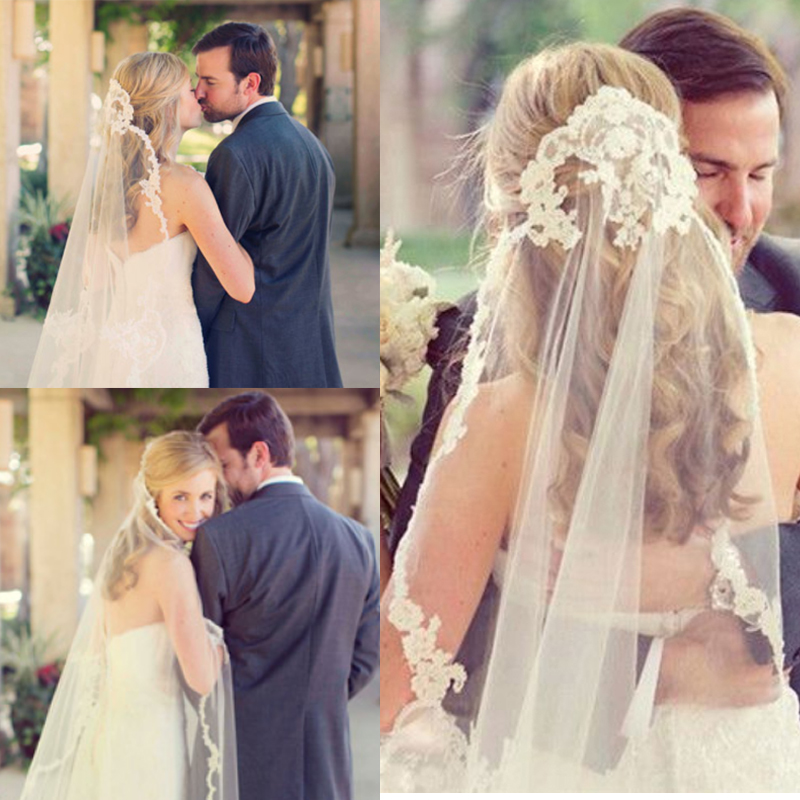 Fashion Lace Vintage Wedding Bridal Veil White Ivory Tulle Bridal Wedding Veils Elbow Length One Layer Events Formal Appliques
Fashion Lace Vintage Wedding Bridal Veil White Ivory Tulle Bridal Wedding Veils Elbow Length One Layer Events Formal Appliques