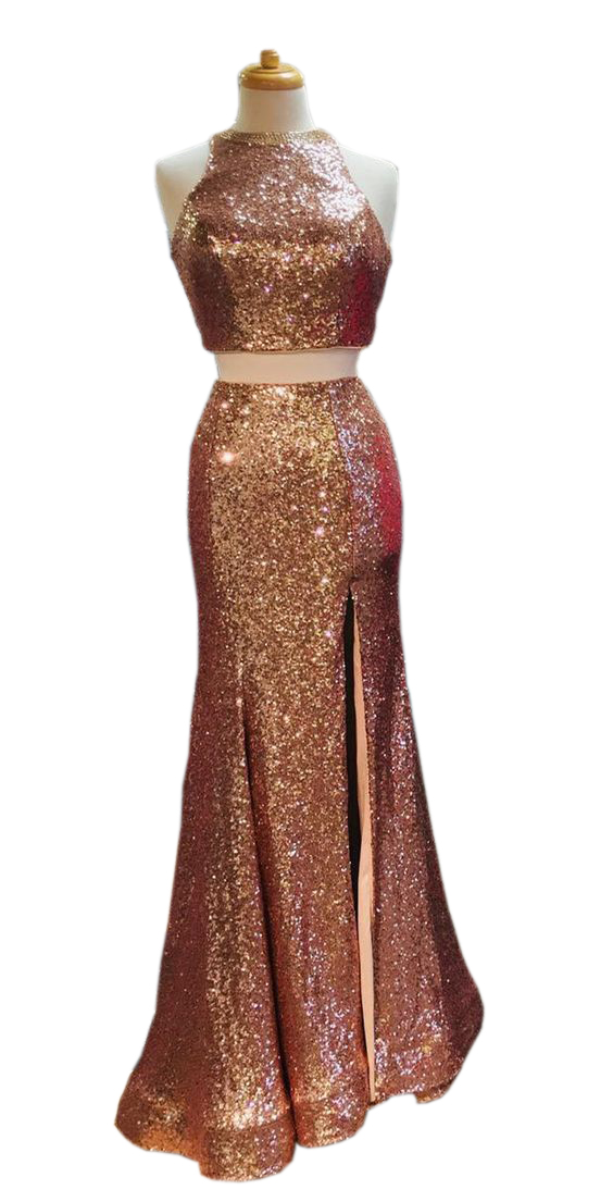 2021 Luxury Rose Gold Sequin Dresses Evening party Wear Two Piece Crystal beaded Mermaid Side Slit Long Cheap Prom pageant Formal Dress Gown, Dark navy
2021 Luxury Rose Gold Sequin Dresses Evening party Wear Two Piece Crystal beaded Mermaid Side Slit Long Cheap Prom pageant Formal Dress Gown, Dark navy
