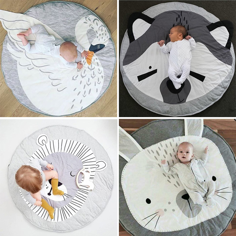 Kids Play Game Mats Round Carpet Rugs Mat Cotton Swan Crawling Blanket Floor Carpet For Kids 90cm
Kids Play Game Mats Round Carpet Rugs Mat Cotton Swan Crawling Blanket Floor Carpet For Kids 90cm