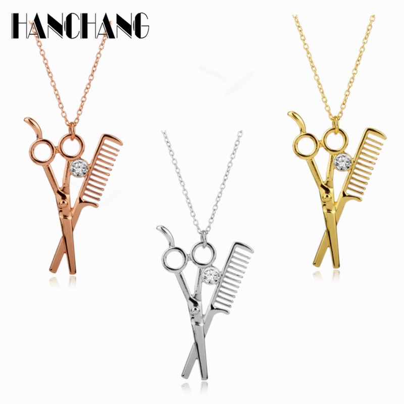 Barber Shop Hair Dresser Rhinestone Scissors Shears Pendants Necklaces Accessories Men Jewelry
Barber Shop Hair Dresser Rhinestone Scissors Shears Pendants Necklaces Accessories Men Jewelry