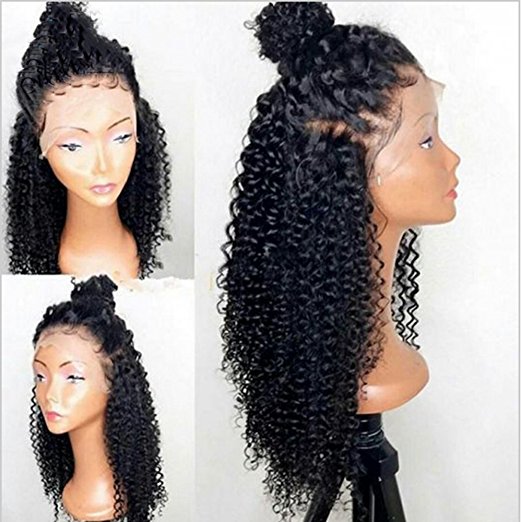13x4 Human Hair Lace Front Wigs for Black Women 150% Density Brazilian Deep Wave Wig with Baby Hairs Pre Plucked Bleached Knots(14'') diva1