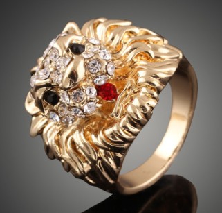 Women fashion dress jewelry alloy lion crystals diamond ring queen Christmas festival gift party love, Golden;silver
Women fashion dress jewelry alloy lion crystals diamond ring queen Christmas festival gift party love, Golden;silver