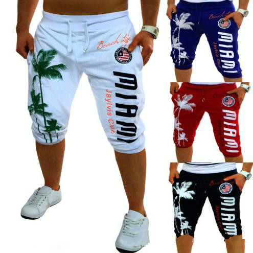 Summer Shorts Mens Tights Compression Palm Print Design Bermuda Short Men Homme Shorts Black Gray M-XXL
Summer Shorts Mens Tights Compression Palm Print Design Bermuda Short Men Homme Shorts Black Gray M-XXL