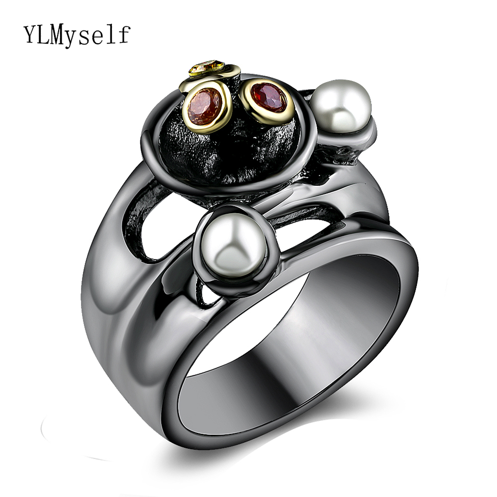 Special unique women rings Neo-Gothic jewelry lot top quality black plate color crystal cocktail ring
Special unique women rings Neo-Gothic jewelry lot top quality black plate color crystal cocktail ring