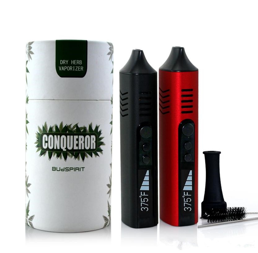 Top Quality Conqueror Dry Herb Vaporizer Electronic Cigarette Herbal Vapor Pen Kit with 2200mAh Temp Control OLED Screen E Cigarettes, Black
Top Quality Conqueror Dry Herb Vaporizer Electronic Cigarette Herbal Vapor Pen Kit with 2200mAh Temp Control OLED Screen E Cigarettes, Black