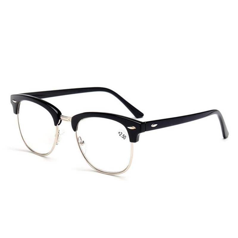 Retro Brand Deisign Metal Half Frame Reading Glasses Readers Presbyopia Eyeglasses+1.0-+4.0 10pcs/lot
Retro Brand Deisign Metal Half Frame Reading Glasses Readers Presbyopia Eyeglasses+1.0-+4.0 10pcs/lot