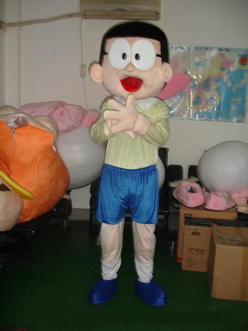 2018 High quality hot Nobita Nobi mascot costume cute cartoon clothing factory customized private custom props walking dolls
2018 High quality hot Nobita Nobi mascot costume cute cartoon clothing factory customized private custom props walking dolls