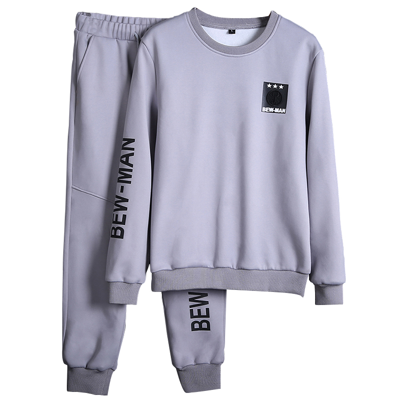 Tracksuits Men Tracksuit Set Solid Sweat Suit Men Track Suits Set Coat+Pants Hoodie Sweatshirt Moletons Masculino 2018 New