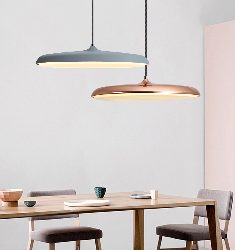 Hot LED Modern Lamp Denmark Mini Pendant Lamp Bedroom Lamp Office Living Room Lamps Light Fitting Chandelier UFO
