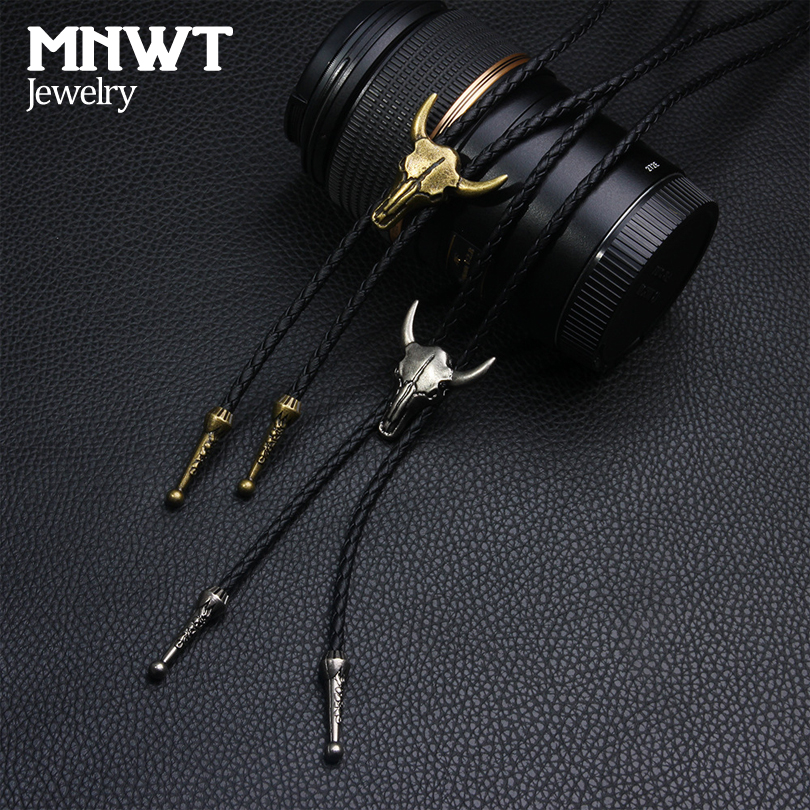 MNWT Fashion Bolo Tie for Unisex Bola Adjustable Leather Bull Head Skull Rope Necktie Jewelry Leather Female Sweater Necklaces
MNWT Fashion Bolo Tie for Unisex Bola Adjustable Leather Bull Head Skull Rope Necktie Jewelry Leather Female Sweater Necklaces