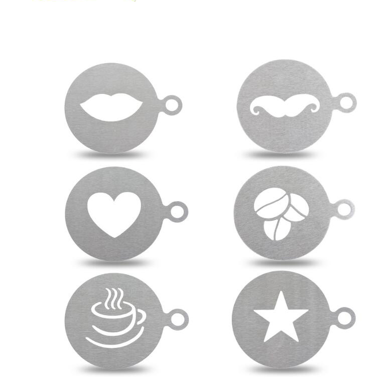 Stainless Steel Metal Chocolate DIY Coffee Latte Art Mould Cappuccino Spray Coffee Stencils Barista Duster Coffee Tool
Stainless Steel Metal Chocolate DIY Coffee Latte Art Mould Cappuccino Spray Coffee Stencils Barista Duster Coffee Tool