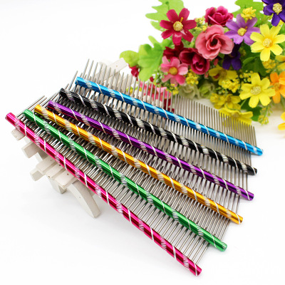 Grooming Tools for Dogs Cheap Dog Brushes Pin Colorful Brush Stainless Steel Dog Comb High Quality Pet Products S/M/L Size
Grooming Tools for Dogs Cheap Dog Brushes Pin Colorful Brush Stainless Steel Dog Comb High Quality Pet Products S/M/L Size
