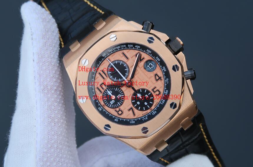 Factory Supplier Quartz Chronograph Luxury Top Rose Gold Dial Stainless Steel Leather Strap Bands 42mm Mens Men's Watch Watches
Factory Supplier Quartz Chronograph Luxury Top Rose Gold Dial Stainless Steel Leather Strap Bands 42mm Mens Men's Watch Watches