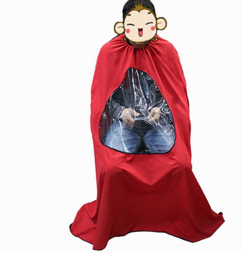 Hair Cutting Cape Salon Hairdressing Hairdresser VIEWING WINDOW Barber Cloth pron Salon Barber Stylists