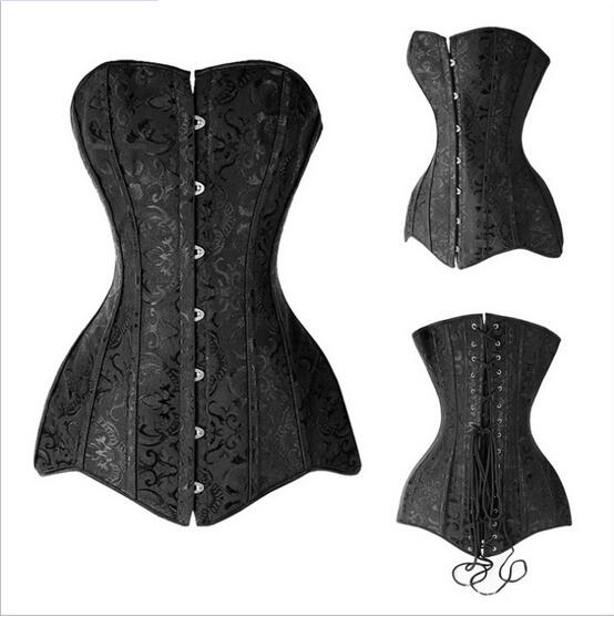 2017 New Arrival Long Line Corset Steel Boned Overbust Long Torso Waist Train Corset plus size XS-6XL, Black
2017 New Arrival Long Line Corset Steel Boned Overbust Long Torso Waist Train Corset plus size XS-6XL, Black