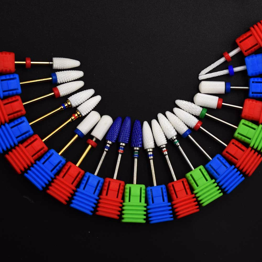 Ceramic Nail Drill Bits Manicure Machine Accessories Rotary Electric Drill Nail Files Manicure Cutter Nail Art Tools
Ceramic Nail Drill Bits Manicure Machine Accessories Rotary Electric Drill Nail Files Manicure Cutter Nail Art Tools
