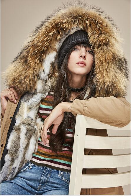 live pictures brown fur trim Jazzevar women snow coats brown white rabbit fur lining khaki mini parkas, Choose the model
live pictures brown fur trim Jazzevar women snow coats brown white rabbit fur lining khaki mini parkas, Choose the model