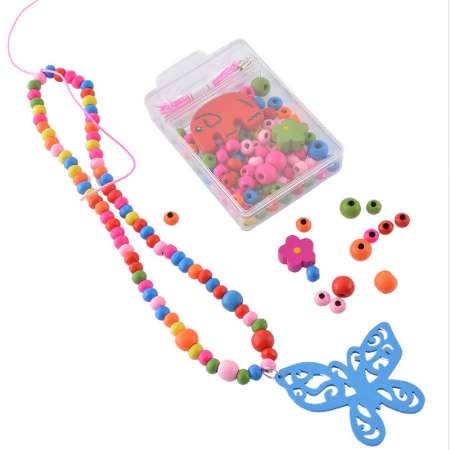 LASPERAL 1Box Multicolor Animals Creative Mixed Wooden Beads For Children DIY Craft Jewelry Necklace Bracelet Findings 8.6x5.1cm
LASPERAL 1Box Multicolor Animals Creative Mixed Wooden Beads For Children DIY Craft Jewelry Necklace Bracelet Findings 8.6x5.1cm