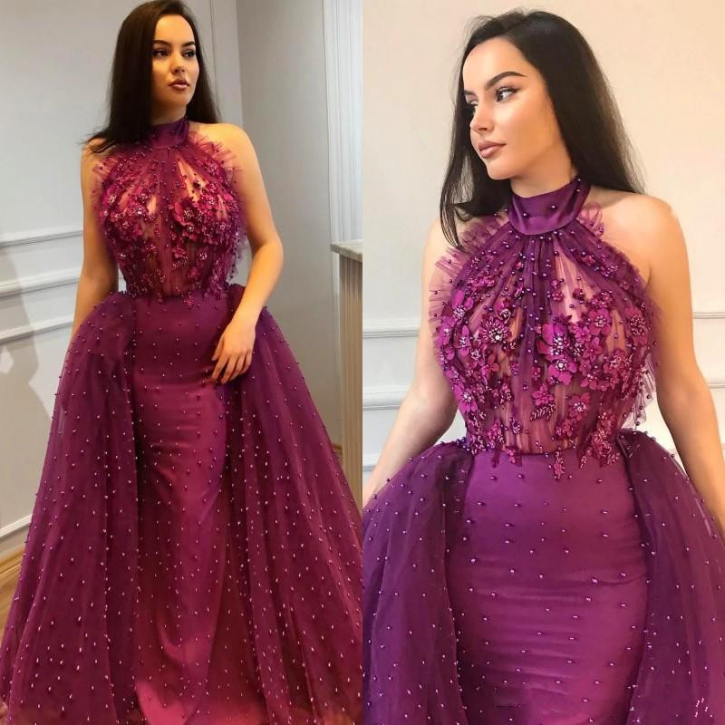 African Mermaid Overskirts Prom Dresses Illusion High Neck Beaded Evening Gowns 3D Floral Appliqued Formal Party Dress, Royal blue
African Mermaid Overskirts Prom Dresses Illusion High Neck Beaded Evening Gowns 3D Floral Appliqued Formal Party Dress, Royal blue