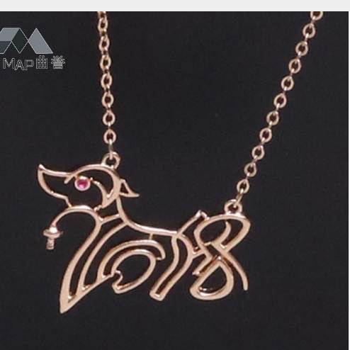 This Animla Year Dog Silhouette Pendant Necklace For Women Men Gold Minimalist Creative Animal Jewelry Gift For Mother's Day 
This Animla Year Dog Silhouette Pendant Necklace For Women Men Gold Minimalist Creative Animal Jewelry Gift For Mother's Day