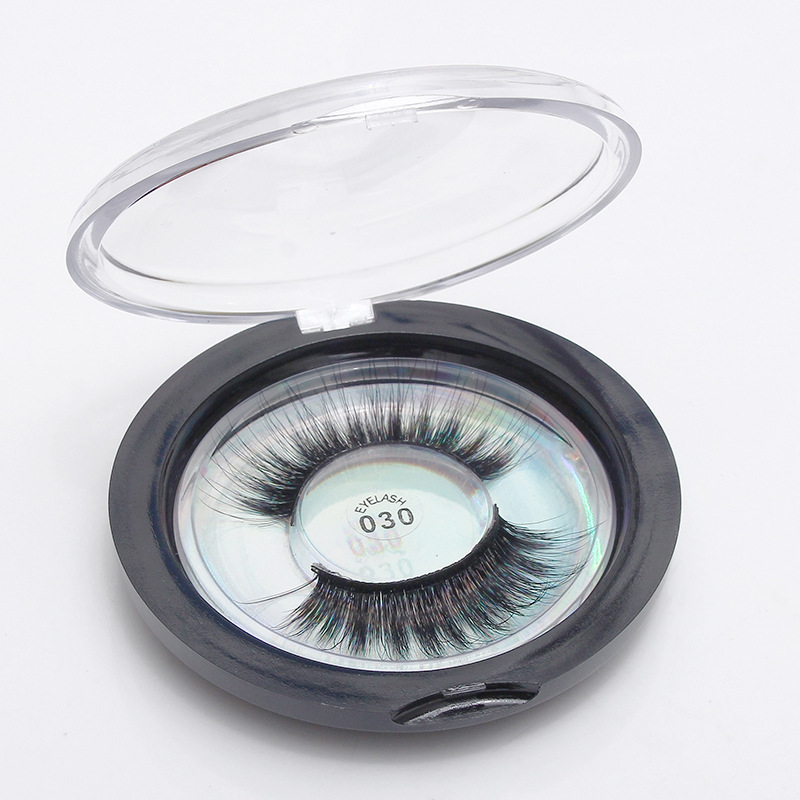 3D Mink False Eyelashes 23 Styles Long Thick Cross Natural Faux Eye Lash Extensions with Round Case Lightweight for Daily Use X250926