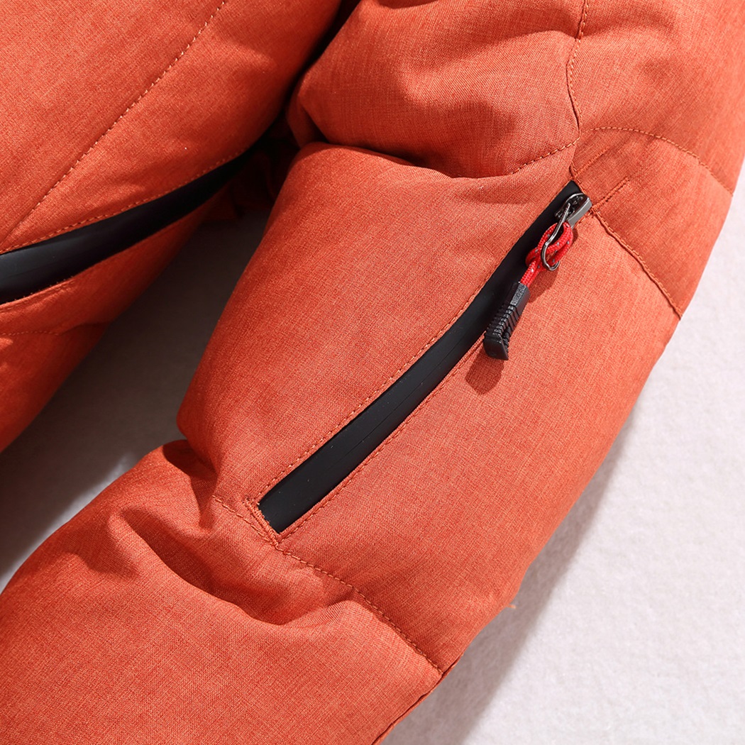 Men's Down & Parkas Winter Men Warm Parka Coats Padded Cotton Hooded Jacket Outwear 2021 Brand Outdoor Male Ski Coat Hat Detachable