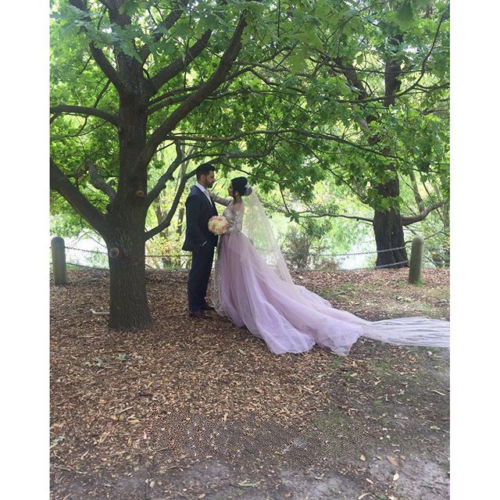 Luxury Beads Peach Mermaid Wedding Dresses With Detachable Train Crystal Lace Appliqued Bridal Gowns Custom Made vestido de novia