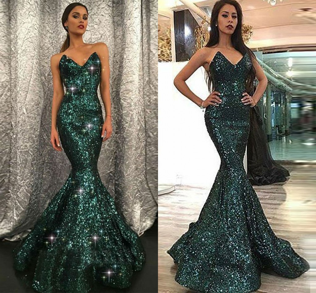 Flattering Sequins Mermaid Evening Dresses V Neck Custom Made Dubai Saudi Arabic Prom Dresses Dark Green Party Dresses Sweep Train, Purple
Flattering Sequins Mermaid Evening Dresses V Neck Custom Made Dubai Saudi Arabic Prom Dresses Dark Green Party Dresses Sweep Train, Purple