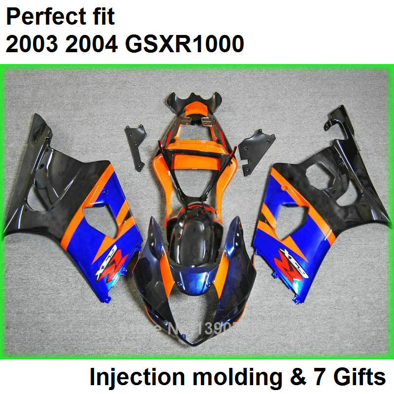 Black blue fairings set for SUZUKI GSXR 1000 K3 2003 2004 fairing kit GSXR1000 03 04 bodywork GSXR1000 ER30, Multi-color
Black blue fairings set for SUZUKI GSXR 1000 K3 2003 2004 fairing kit GSXR1000 03 04 bodywork GSXR1000 ER30, Multi-color