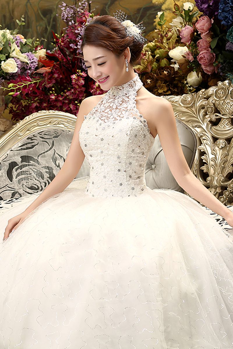 2018 Real Photo Lace Half Wedding Dress Cheap Plus Size Bridal Gown Customized Vintage Wedding Dresses vestido de noiva