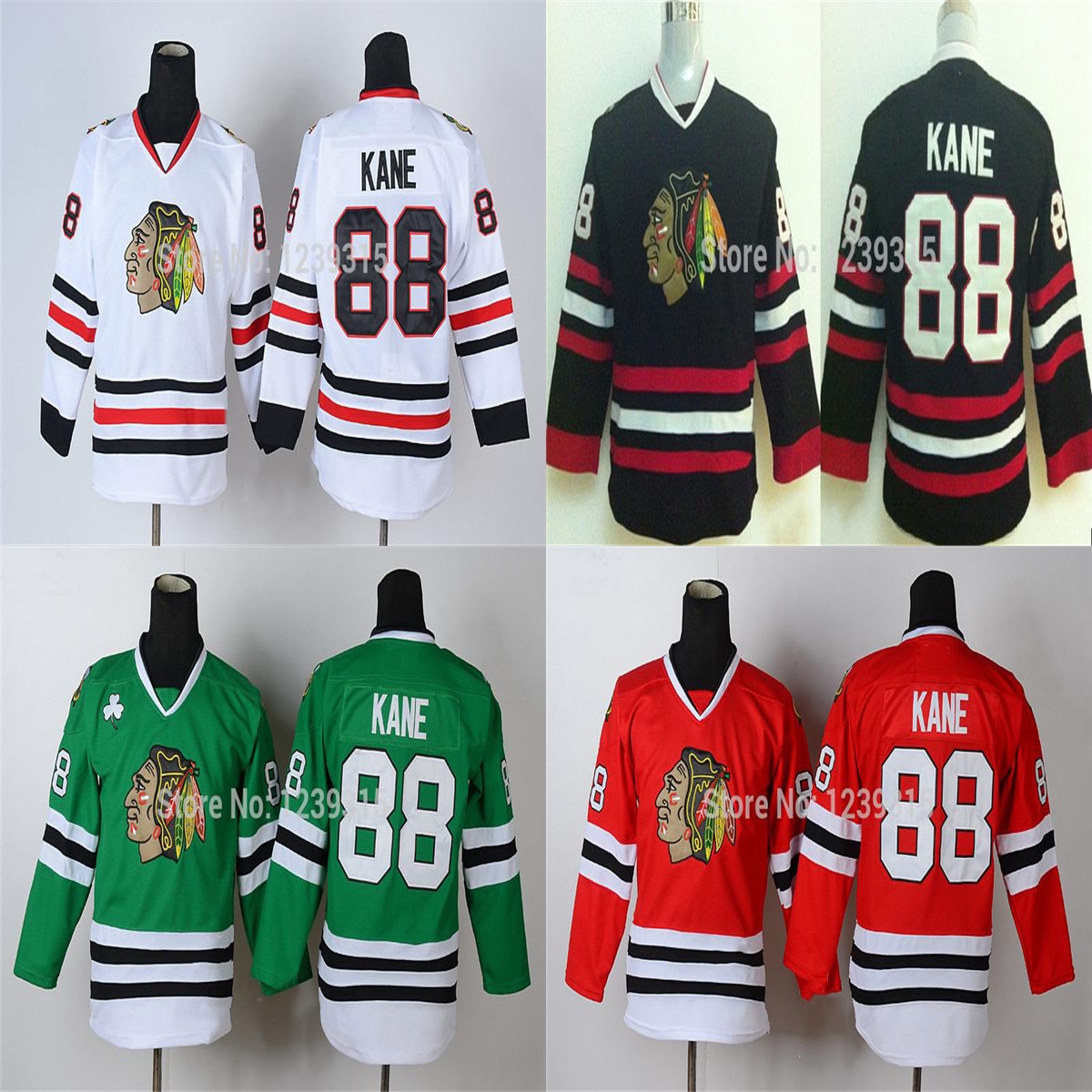 Wholesale Youth Chicago Blackhawks Kids #88 Patrick Kane Jersey Home Red Road White Alternate Black Third Green Hockey Jerseys, Black;red
Wholesale Youth Chicago Blackhawks Kids #88 Patrick Kane Jersey Home Red Road White Alternate Black Third Green Hockey Jerseys, Black;red